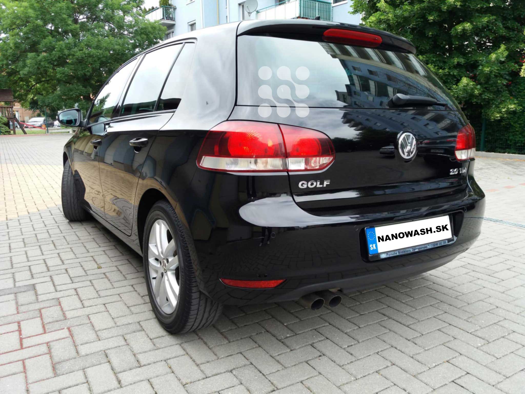 Aplikácia ochranného vosku na karosériu VW Golf VI | detailing áut nanotechnológiou